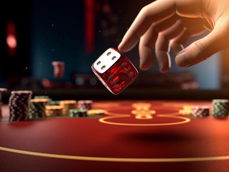 Antarmuka permainan Wolf Gold di platform dayak4d dengan gulungan dan simbol-simbol